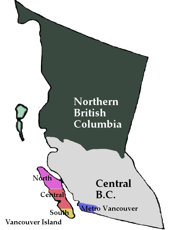 areas of BC to move into